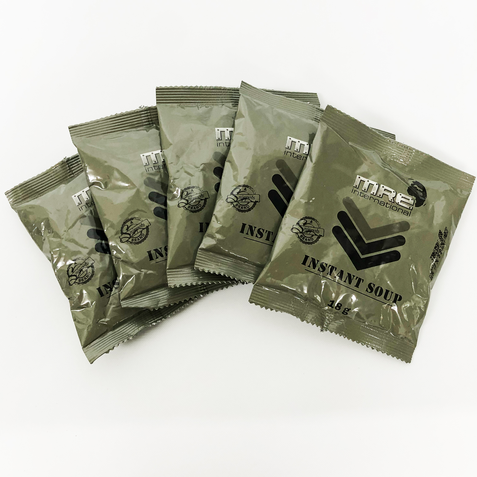 Soup Ration Packs MRE meals ready to eat