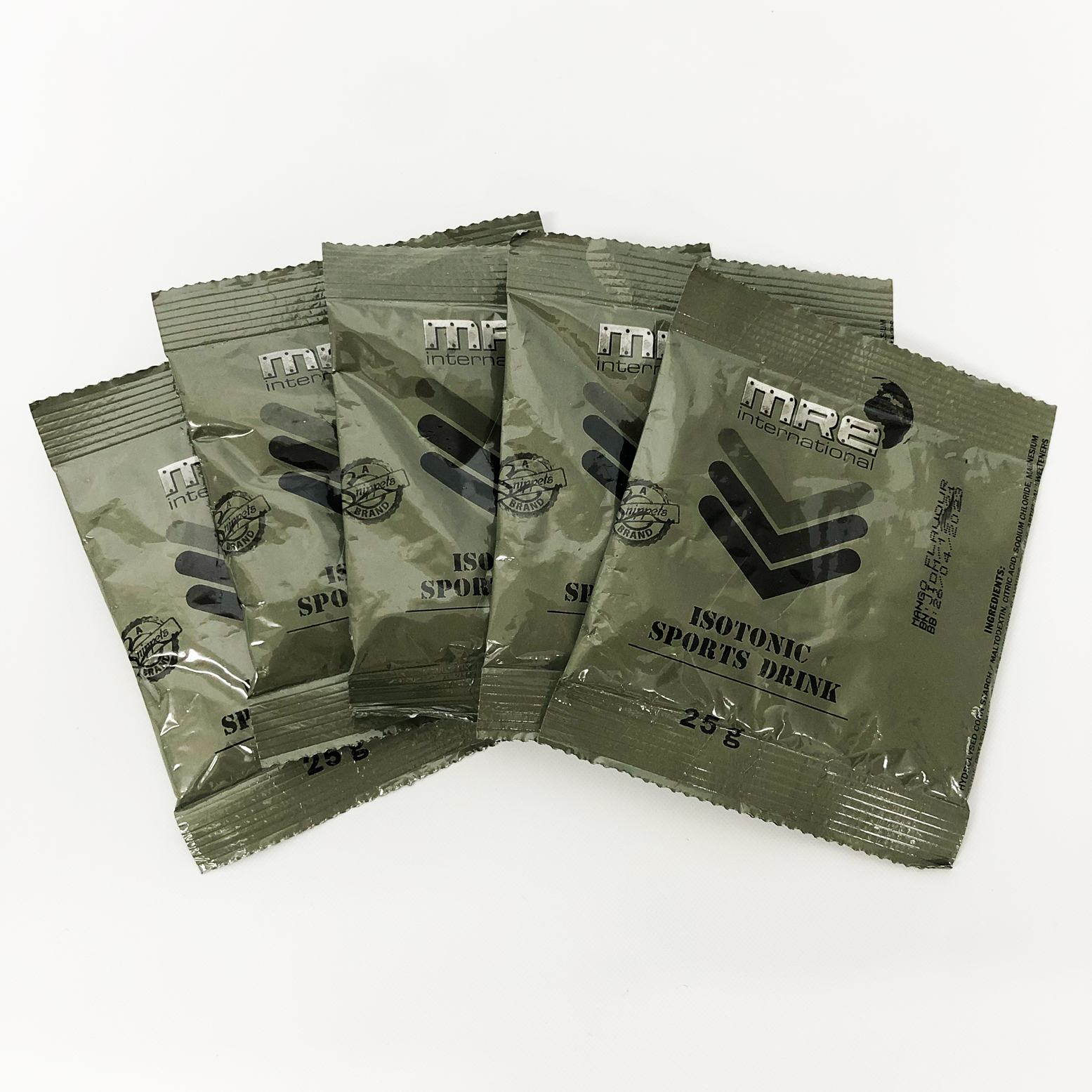 MRE Isotonic Sports Drink ration pack meals ready to eat