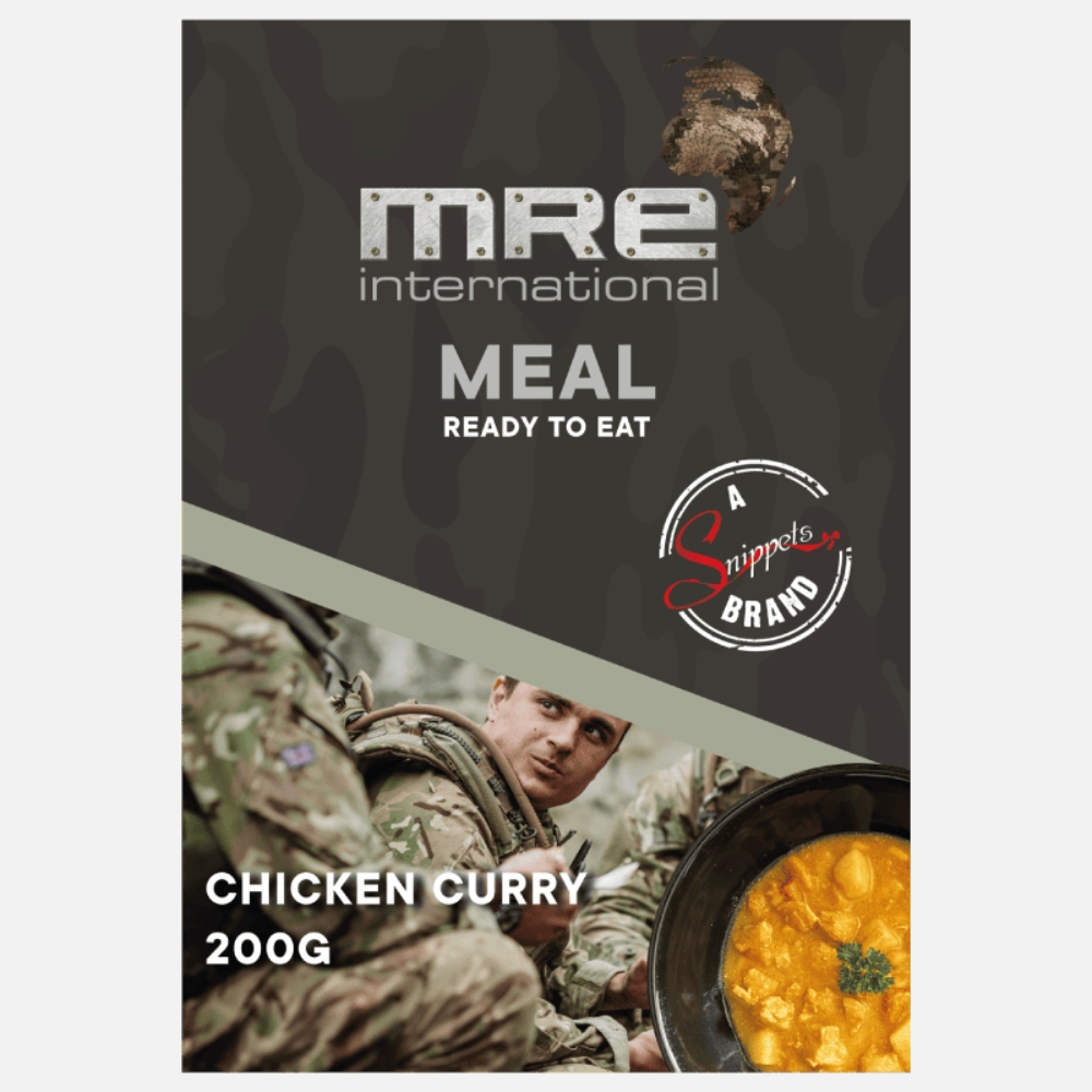 Chicken Curry MRE meals ready to eat 200g Pack